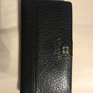 Black and tan Kate Spade wallet